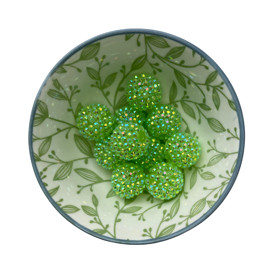 Rhinestone Licht Groen